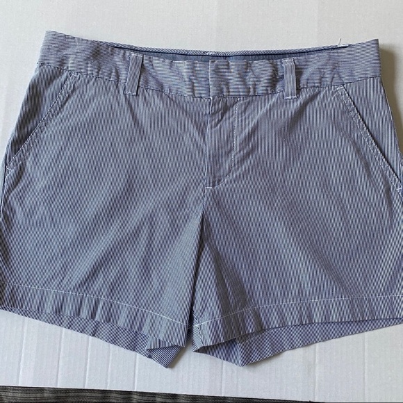 Tommy Hilfiger Pinstripe Chino Short Blue 10 - Picture 2 of 8